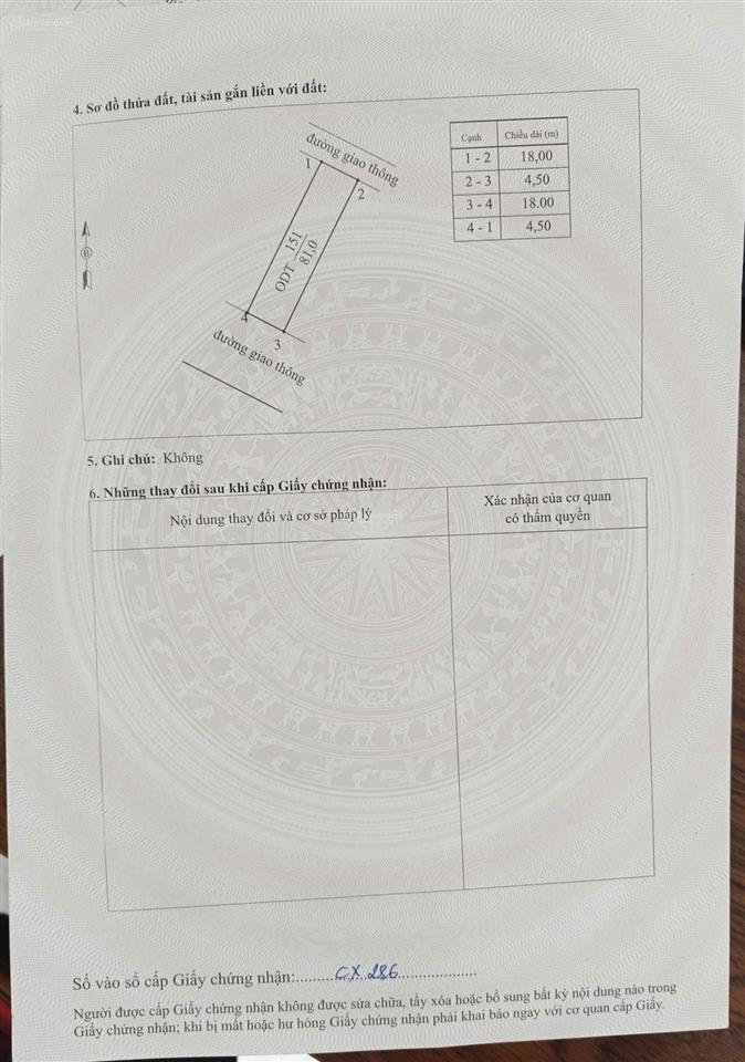 Bán gấp lô đất 81m2 gần viện 109, đã có sổ, giá chỉ 2.45 tỷ có thương lượng. 0963 066 ***