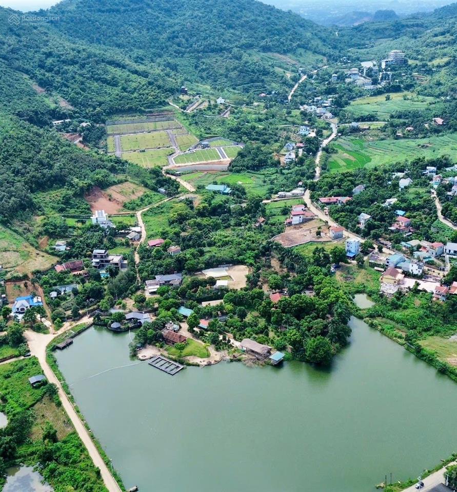 Đất nghỉ dưỡng phú mãn 19tr/m2, sát vành đai 5, lưng tựa núi, mặt view thung lũng