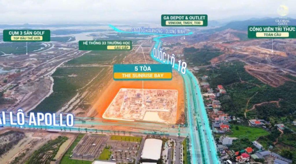 Bán chung cư Sunrise view vinh,biển ,công viên ,tại Vinhomes Global Gate HL ;0968129240