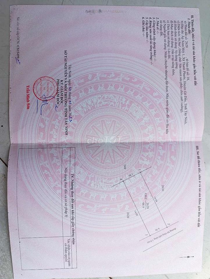 Đất thổ cư gần Hồng Phúc