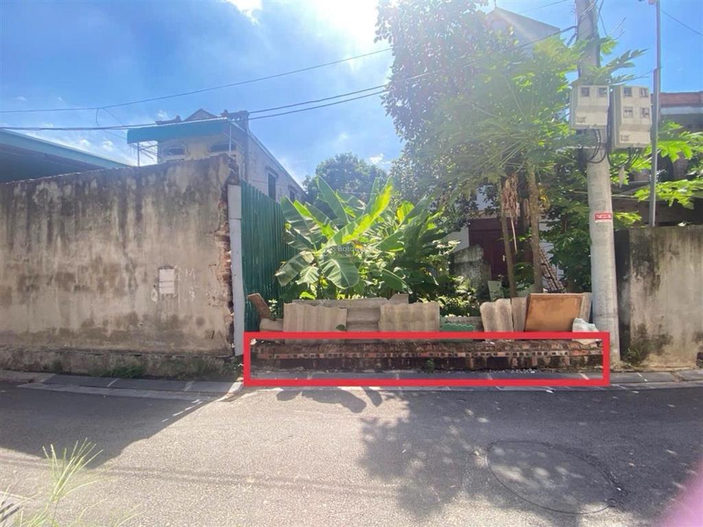 Lô 80m tại xuân nộn thư lâm (đa). thửa đất vuông, ngõ thông, ô tô vào, gần nvh