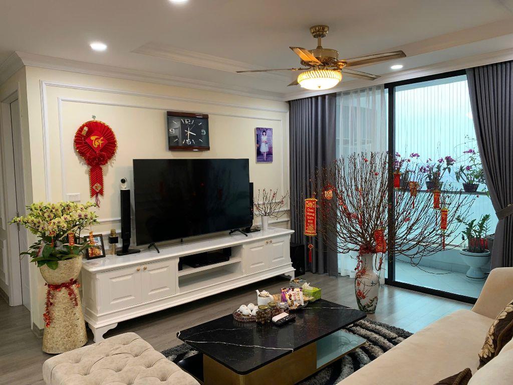 Bán căn 3PN Tòa B Golden Land Full Nội thất 0918114743