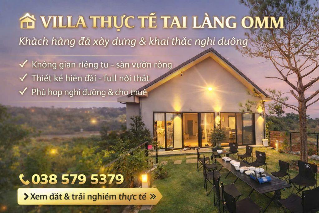 Chỉ 900 TRIỆU sở hữu ngay một căn homestay tại Bảo Lộc