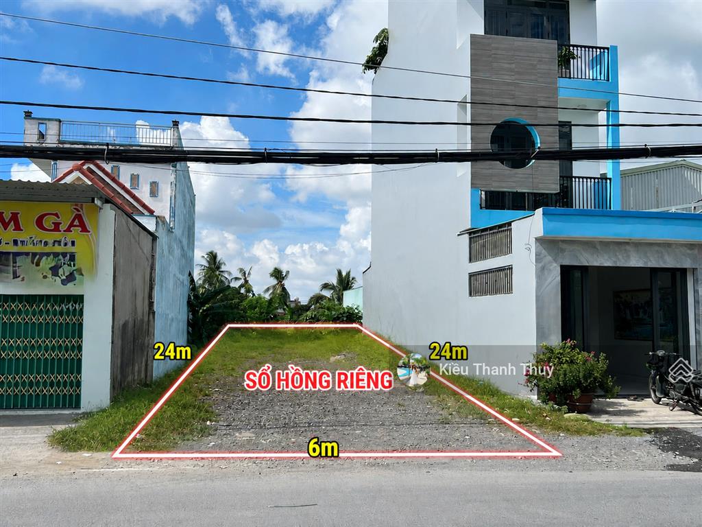 Mặt tiền đường chùa đá, trảng bàng. ngay ngân hàng agribank, dt 141m² giá 600tr. shr