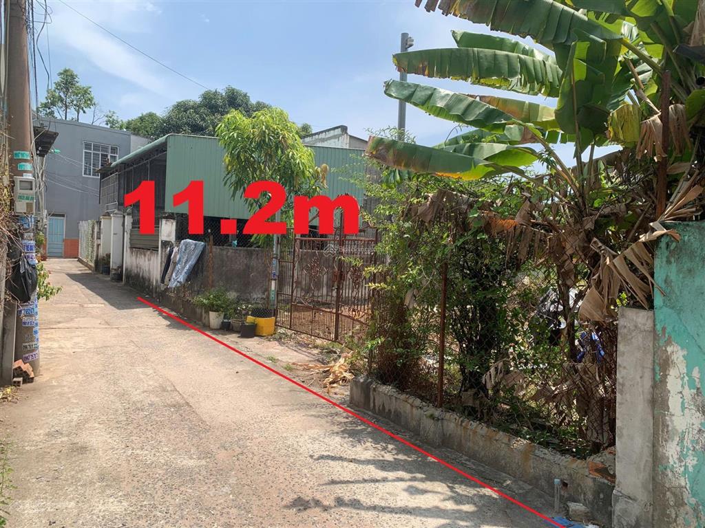 Bán đất biệt thự 323,7m2 hẻm 585 cmt8 giáo xứ thủ lựu phước nguyên bà rịa dt 11.2m x 29 m