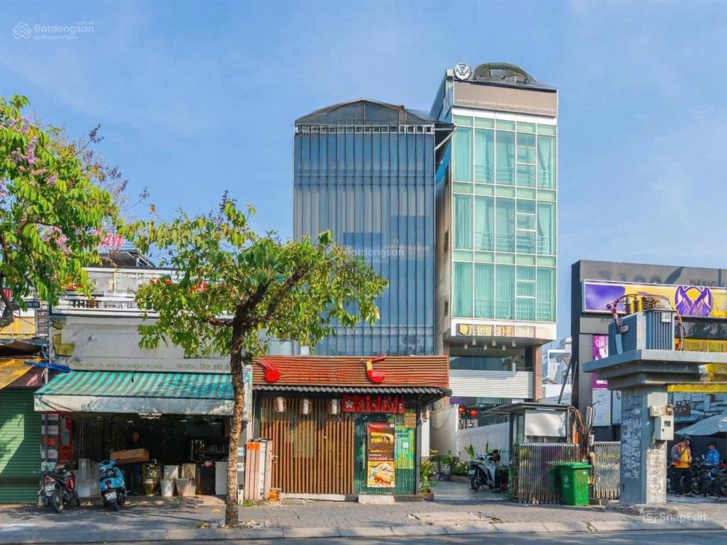 Building mặt tiền trần não 320m2 1 trệt 4 tầng doanh thu 400tr/tháng giá chốt 101 tỷ