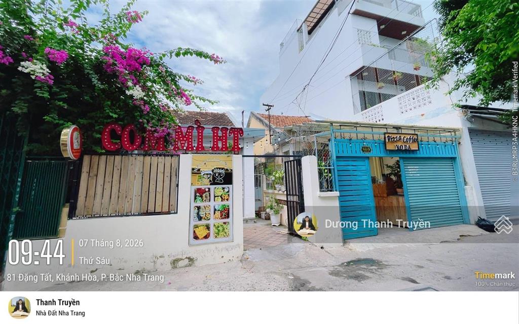 Bán đất tặng nhà đang có dòng tiền cạnh đường đặng tất, chỉ 400m ra biển hòn chồng, giá chỉ 19,6 tỷ