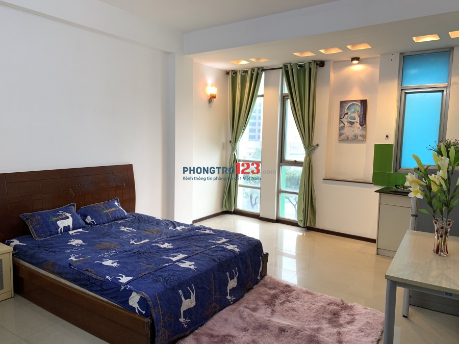PHÒNG CAO CẤP QUẬN 5, 35m2, SAU LƯNG TRƯỜNG ĐH Y DƯỢT , FULL NỘI THẤT