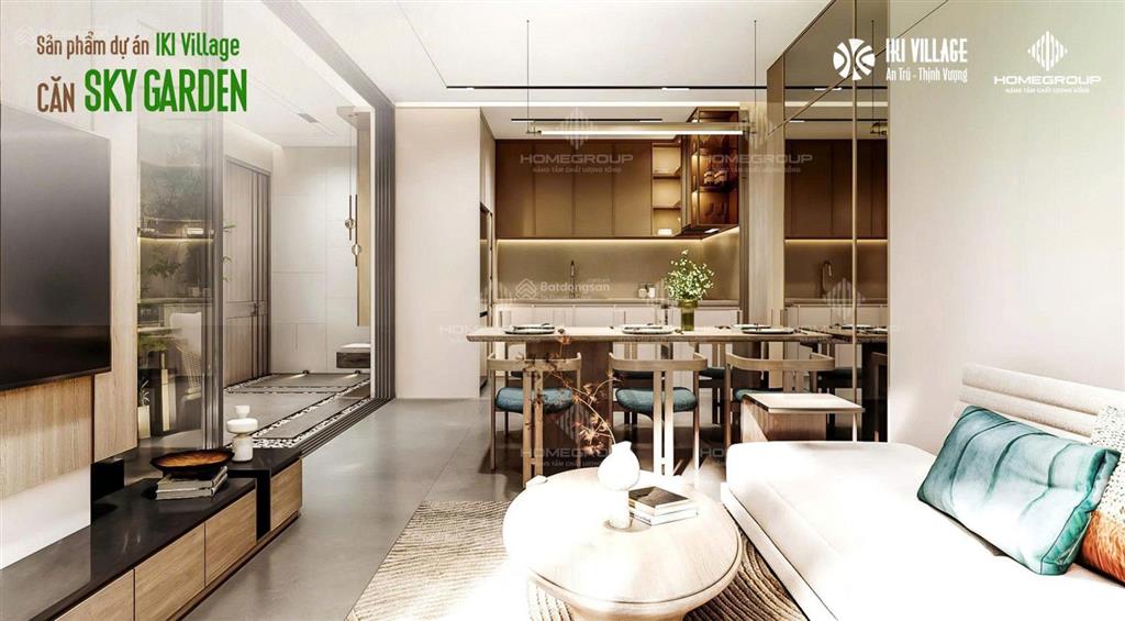 Bán iki village căn hộ 126 349 m2 sân vườn riêng ven sông | 5,1ha chỉ 424 căn | vành đai 3