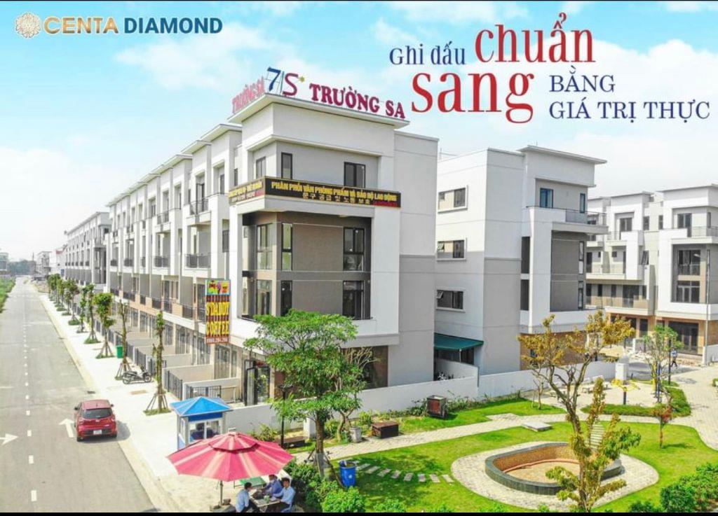 Mua ngay!Căn góc ngã tư đối diện 9 toà chung cư đang xây, shophouse Centa Diamond.LH0981982683