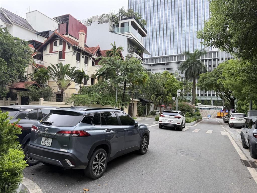 Mảnh đất vàng khu biệt thự vườn đào đối diện lotte mall270m2 mt 15m giá 197 tỷ xây tòa building