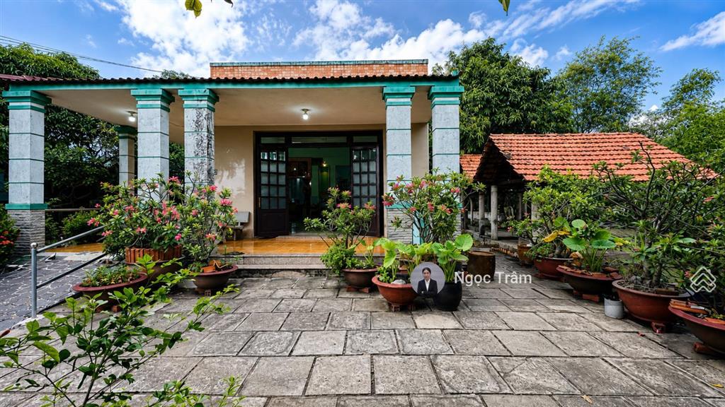 Bán đất có sẵn nhà vườn 403m2(12x32) 1 tỷ450đường tỉnh lộ 7, xã phước thạnh, củ chi, sổ hồng riêng