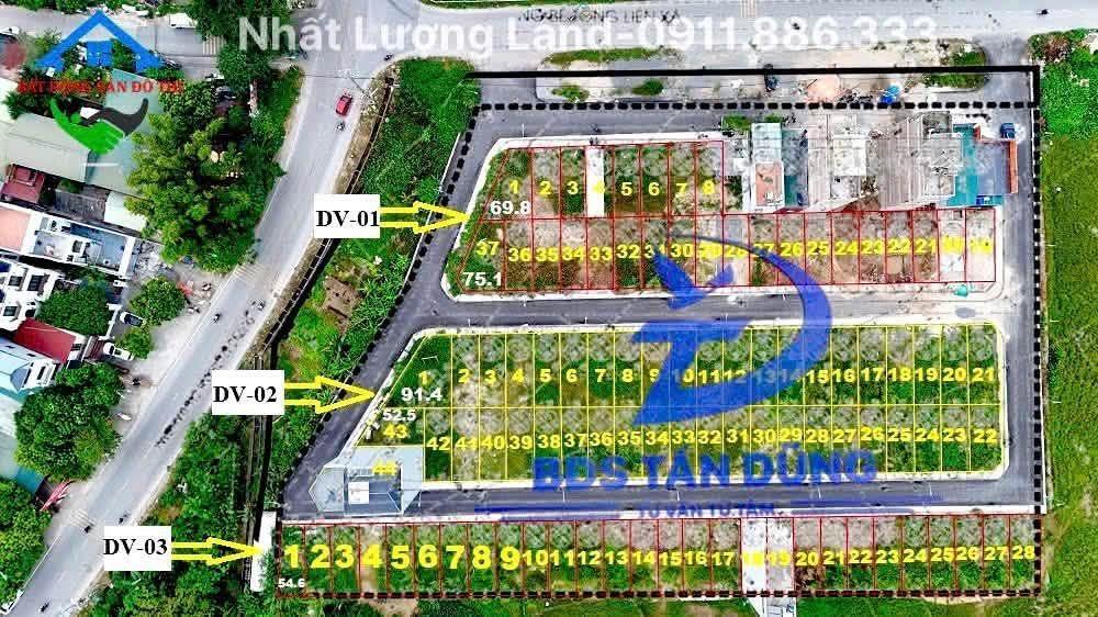Bán đất DV Song Khê Tam Hưng 54m2, ở hay Kinh Doanh đều được, Giá Đầu Tư