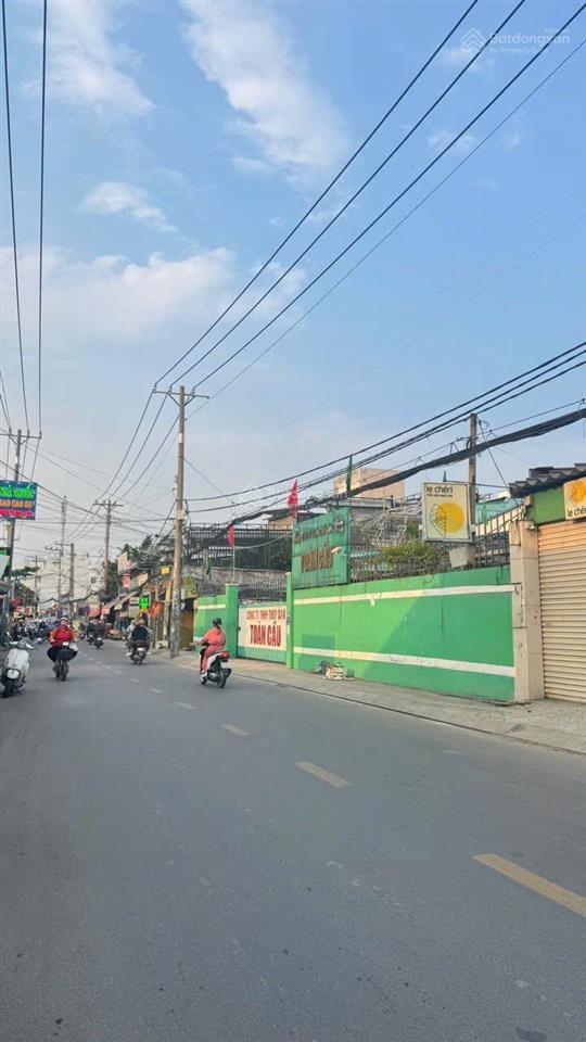Bán đất mặt tiền kd vườn lài p an phú đông tp hcm dt sử dụng 200m2 ngang 5m x 40m gần gò vấp