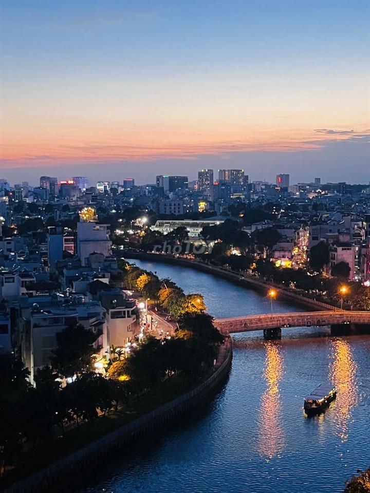 Bán căn góc 2 phòng ngủ view sông chung cư Miếu nổi