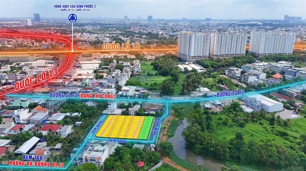Chiết khấu khủng 10% trong tháng đất phân lô mới cực đẹp 6 tỷ 361 thủ đức
