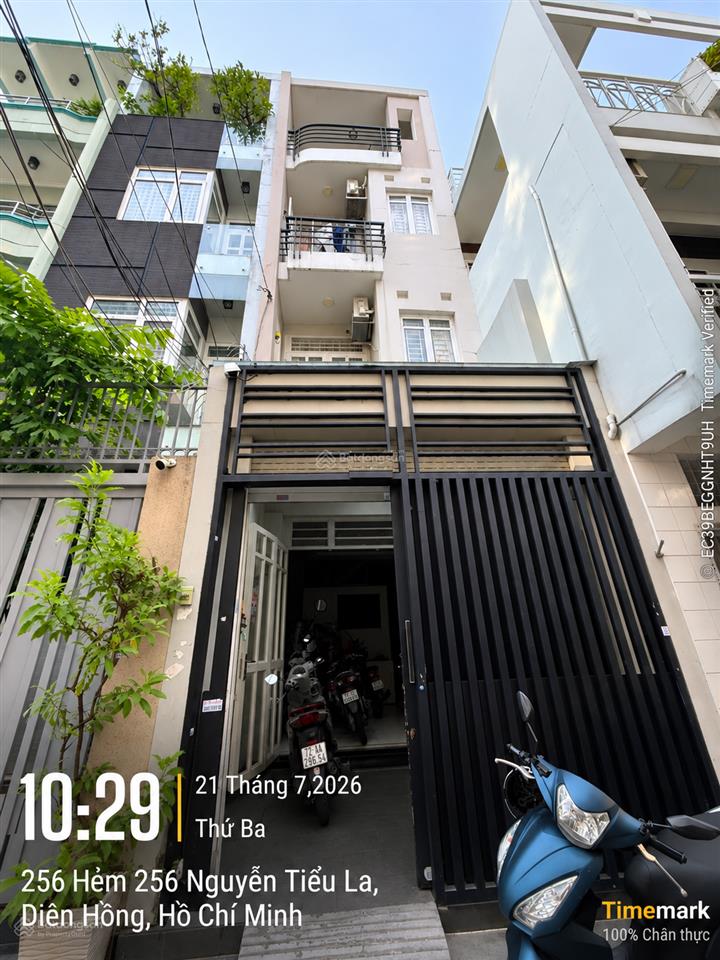 Bán nhà hẻm ô tô 256 nguyễn tiểu la, quận 10 giá 13,2 tỷ 3,5x13m 4 tầng hẻm sang hiếm nhà bán