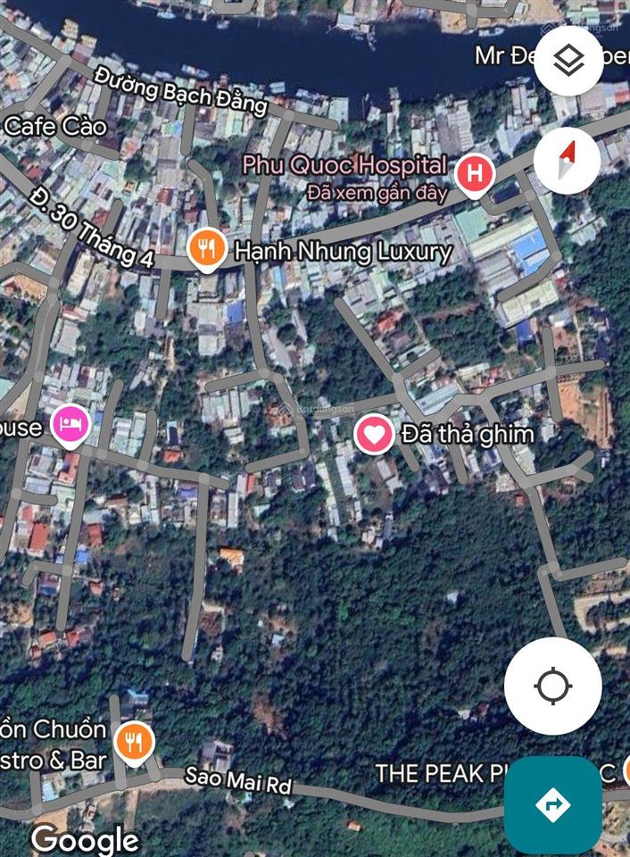 Bán đất 2 mặt tiền tại đường 30/4, khu phố 1, phường dương đông, 4.5 tỷ, 302.5m2