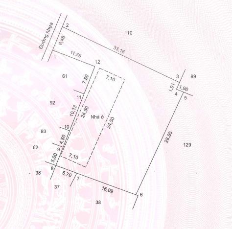 Bán 784m2 đất ở+cln tại p2, thành phố vĩnh long, tỉnh vĩnh long
