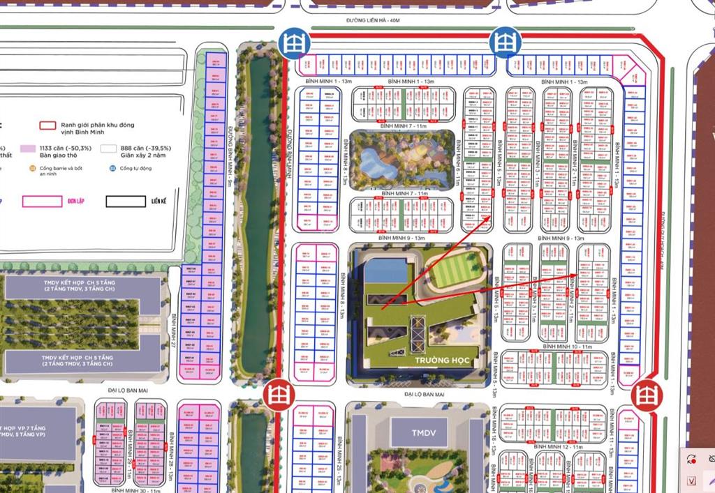 Quỹ 8 căn liền kề đáng mua nhất dự án vinhomes wonder city đan phượng tháng 8/2026