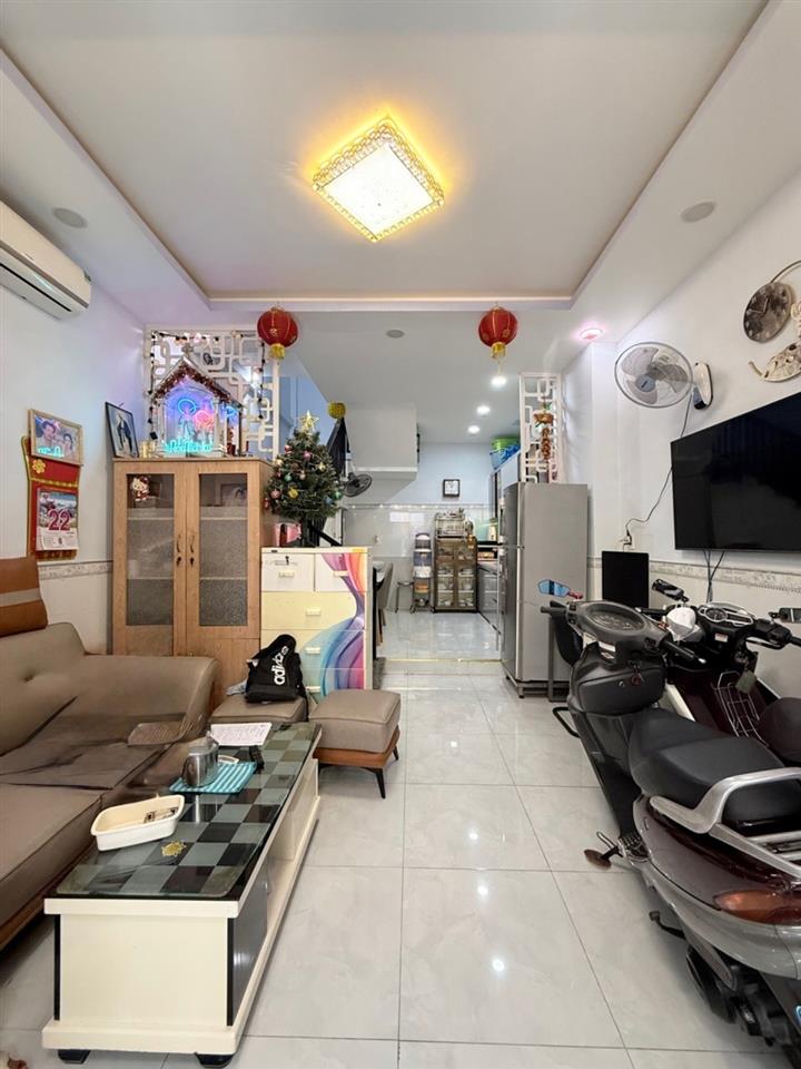 [D2884] Bán nhà đẹp Đ. Số 2 An Hội Đông, cạnh chợ Xóm Mới, 4.x tỷ