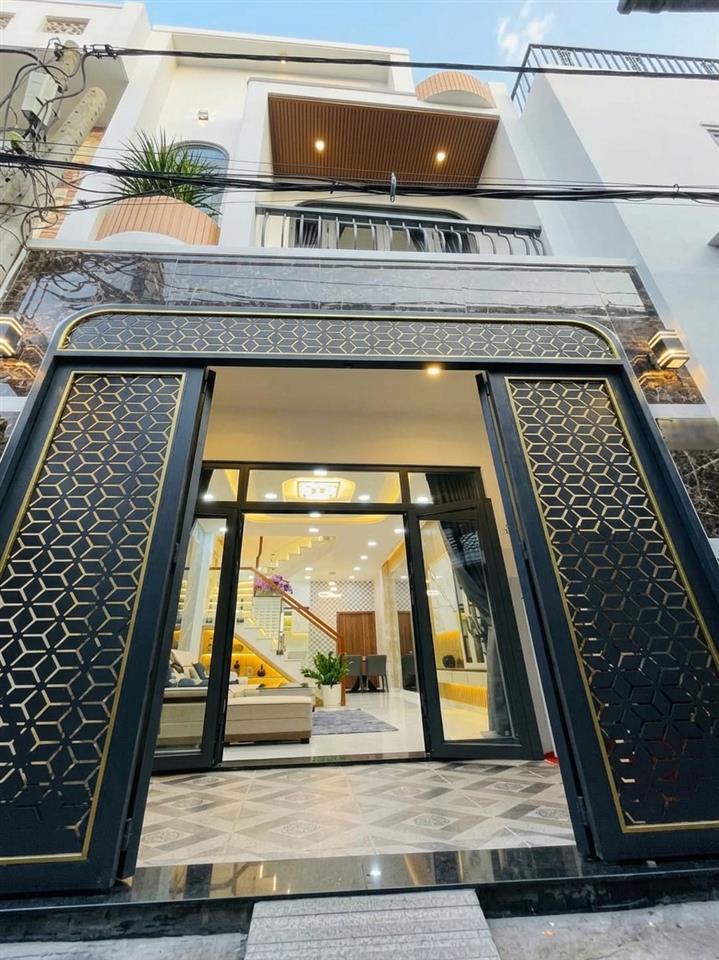 [K2887] Bán nhà mới đẹp Phạm Văn Chiêu An Hội Đông, cạnh Chợ Thạch Đà, 5.x tỷ