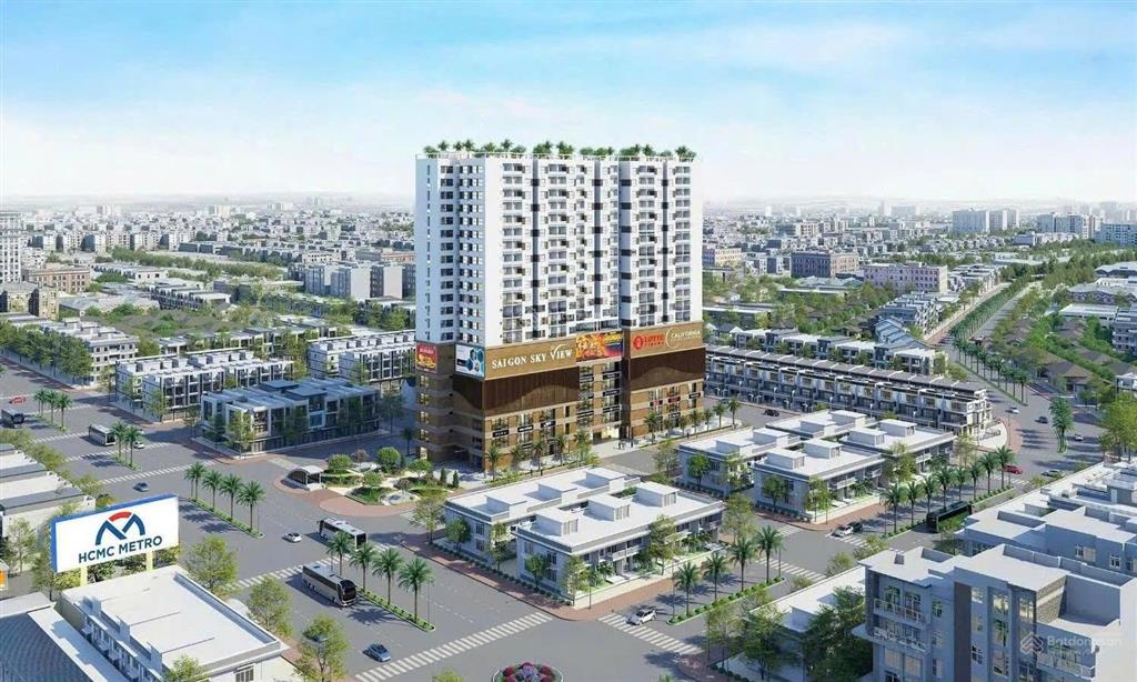Chính chủ bán căn hộ skyview 4 mặt tiền cạnh bến xe quận 8 chỉ từ 4 tỷ