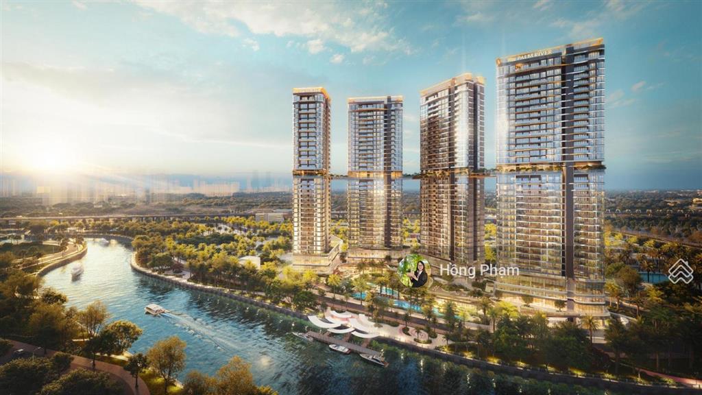 Palm river | palm city booking 2pn2wc diện tích 84,5m2 view sông, căn góc ck 17%