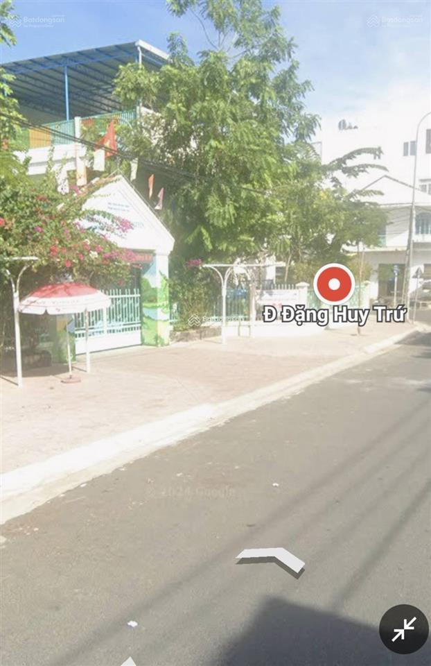 Bán đất mặt tiền đặng huy trứ gần biển phù hợp xây toà nhà căn hộ