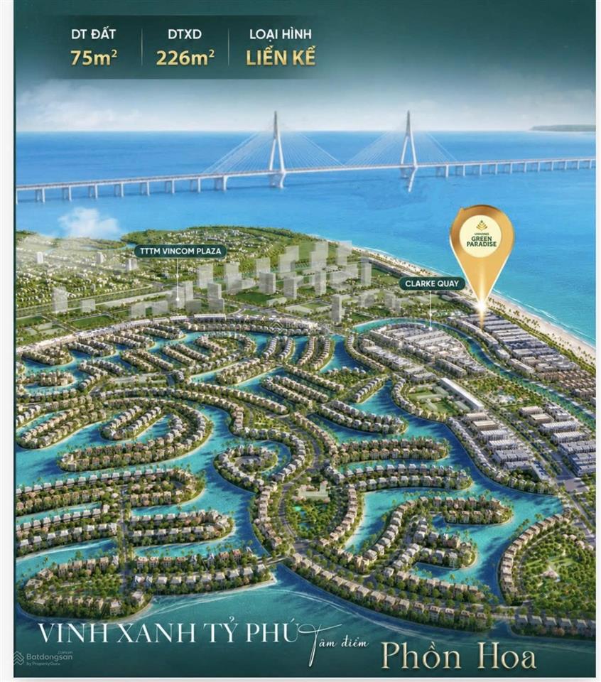 Chính chủ bán căn liền kề 75m sát biển vinh ngọc, vinhomes cần giờ. 0961 195 ***