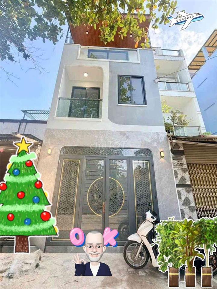 🏘️Q. 8 – NHÀ 3 LẦU MỚI ĐẸP – 4PN –DT 40M2- CÁCH 2 CĂN PH. HÙNG,T.Q.BỬU