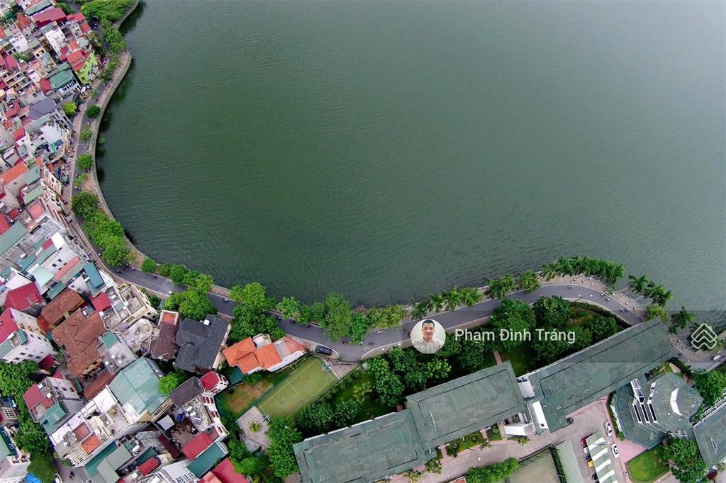 Bán nhà mặt phố quảng an, tây hồ 900m2 10 tầng 2 hầm 1380 tỷ view hồ tây đẳng cấp 60 tỷ/năm