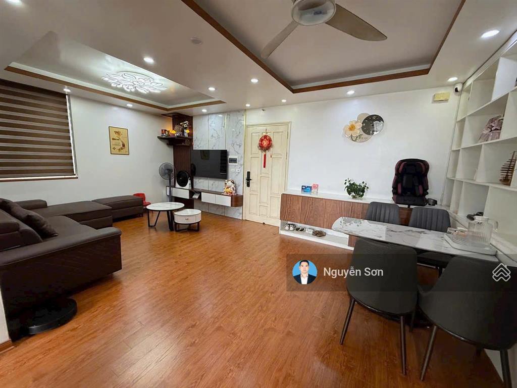 Bán căn hộ chung cư full nội thất 2 ngủ 2 vệ sinh 77,8m2 nhà đẹp