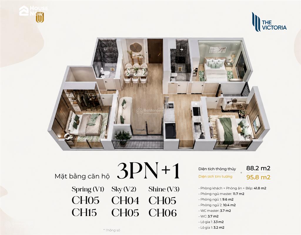 6 tỷ mua căn 3n+ victoria tầng trung view đẹp thoáng, ngang giá hđmb. em 0857 165 ***