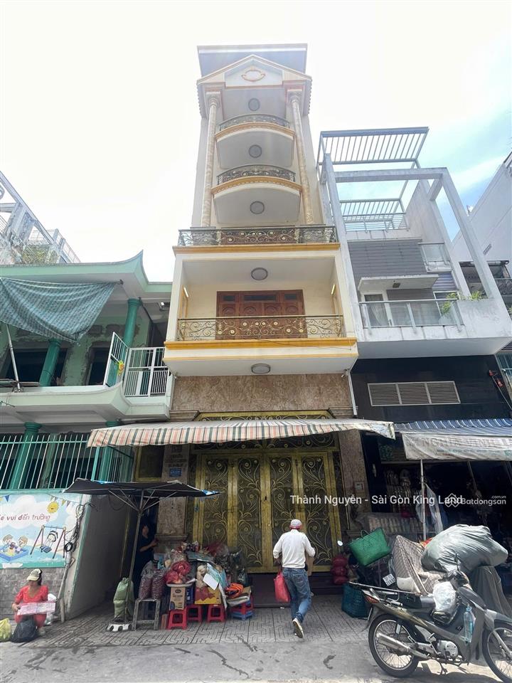 Mặt tiền nguyễn xuân phụng, q6. tòa nhà 7 tầng cn 176,2m2, giá 42 tỷ tl khu kinh doanh