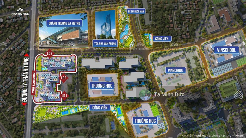 Quá rẻ 1pn 1wc tại the london vinhomes ocean park, 4,7 tỷ, 81m2 hot