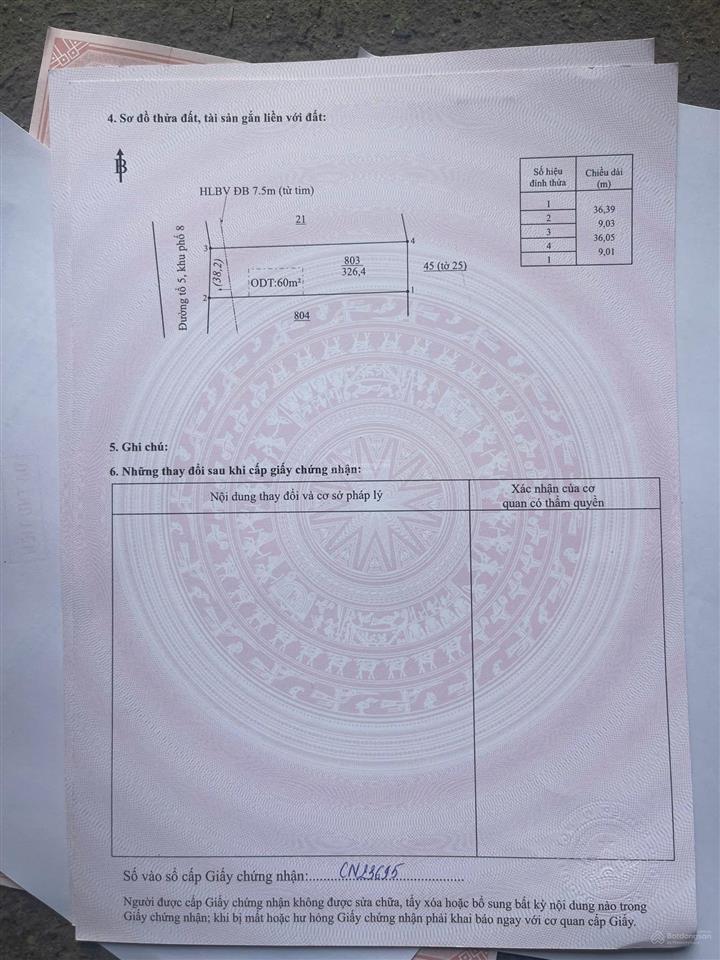 9x36m có thổ cư gần chợ, gần trường