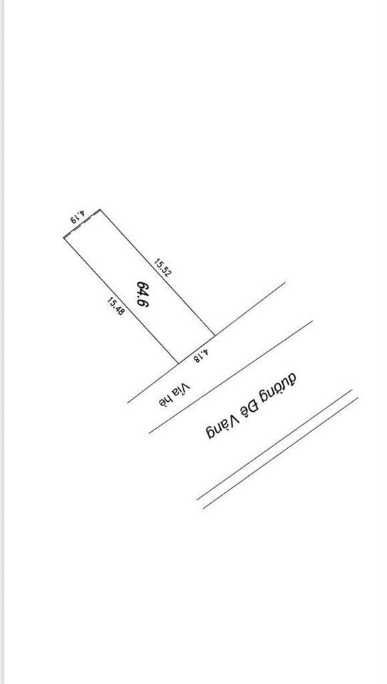 Bán đất đê vàng cổ bi 65m mt 4,2m kinh doanh 9,9 tỷ