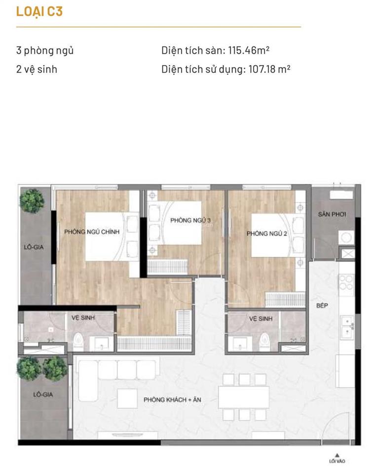 Bán cc elysian 3pn 3wc, 115m2 giá 8,88 tỷ tại lò lu, q9, hcm đẹp xuất sắc giá ưu đãi