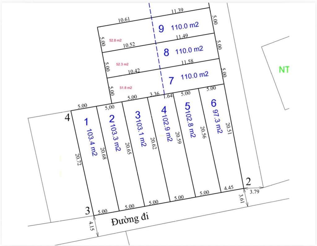 Đất trung tâm vinh thanh, dân cư đông đúc