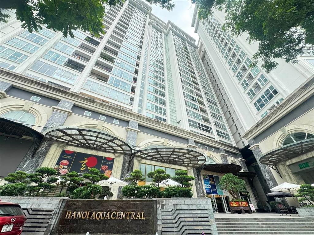 Căn hộ cao cấp hà nội aqua central 2 slot ô tô full nội thất nhập khẩu
