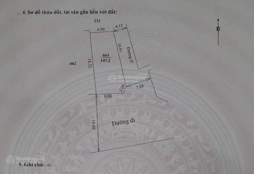 Bán đất mặt tiền đẹp gần trạm y tế xã thuỷ thanh