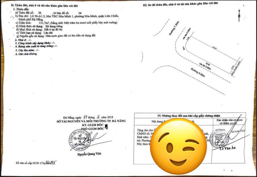 Hiếm có lô góc 2 mặt tiền ngay biển nguyễn tất thành trục thông siêu đẹp