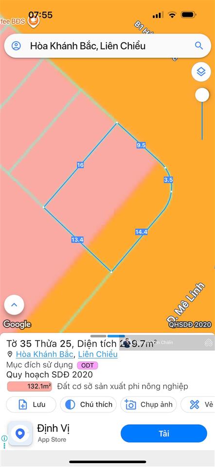 Продаётся участок, 209 м², Liên Chiểu
