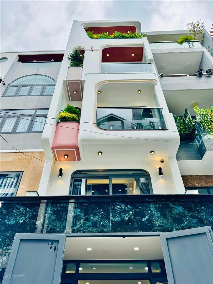 Siêu phẩm xây mới thang máy 68m2 5 lầu, gần trường nguyễn du, gò vấp. giá 12tỷ9