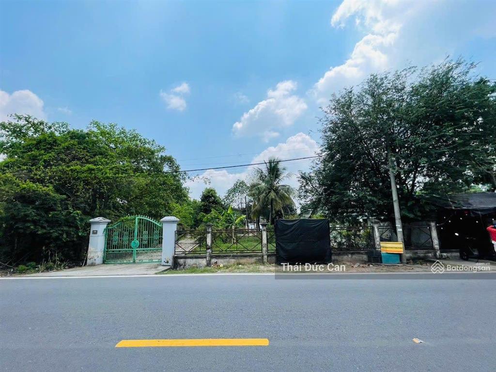 Mặt tiền tỉnh lộ 7 xã an nhơn tây dt 18m x 74m =1483m2, có 300m tc, giá chỉ 9,5 tỷ