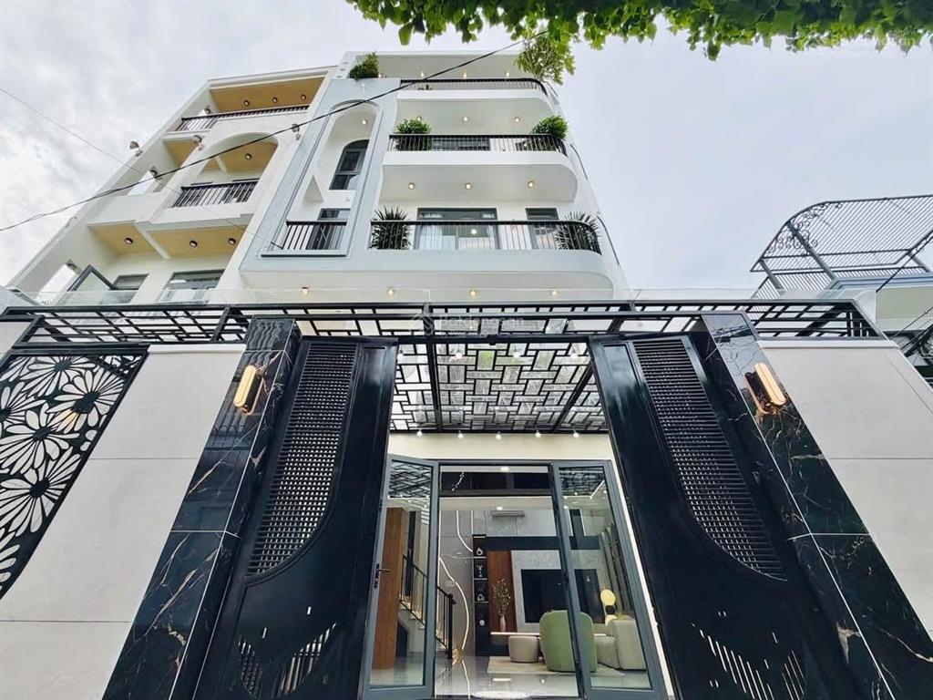 Căn góc 2 mặt tiền xây mới 100% 76m2 nguyễn văn lượng, gò vấp với 5 tầng giá 8 tỷ 6