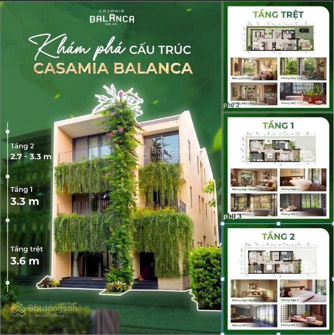 Villa hội an cho thuê 80tr tháng, ngay trung tâm giá chỉ 8tỷ8, 3 tầng 4 phòng ngủ có ban công đủ