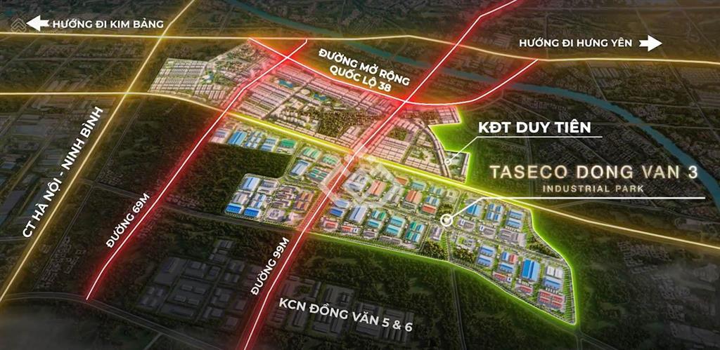 Giá siêu tốt bàn giao ngay kcn đồng văn 3 diện tích hợp lý 1ha