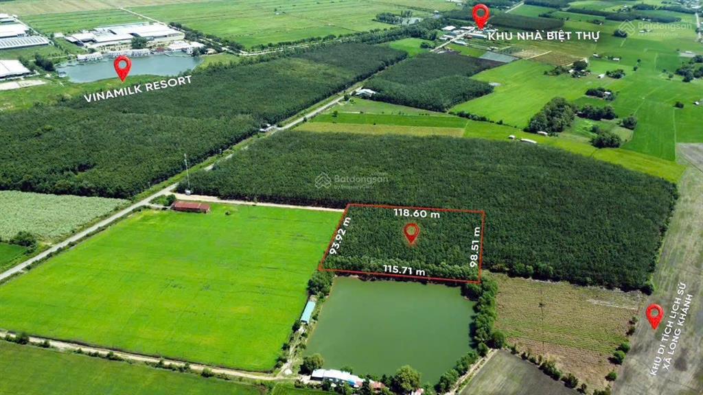 Bán đất cao su hơn 1,1 ha gần vinamilk resort tây ninh